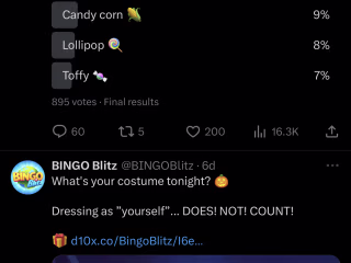 Twitter Copywriting for Bingo Blitz