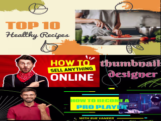 thumbnails for your youtube channel