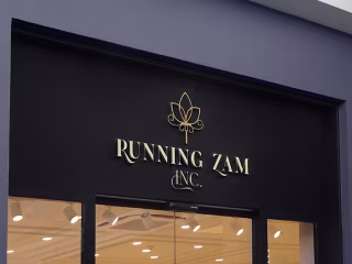 Logo and Brand Identity | Running Zam Inc. on Behance