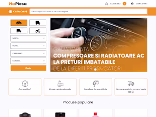 NaPiesa Laravel E-commerce Platform