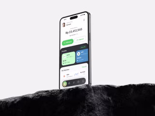 Stock Exchange Mobile App - UI Design Exploration