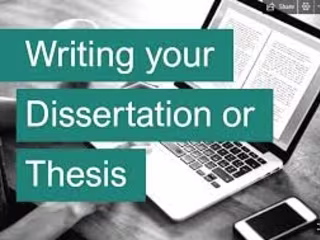 Thesis and desertaion 