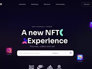 Nft landing page
