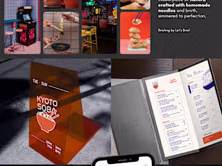 Logo & Graphic Design for a restaurant | Kyoto Soba