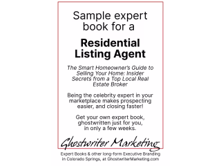 Real Estate Book Ghostwriting Sample