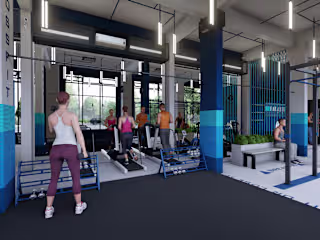 GYM INTERIOR 