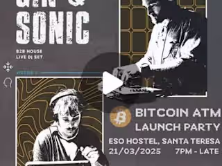 Brutalist poster created and animated