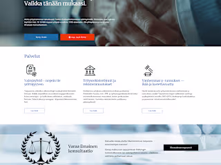 Financial Company Squarespace Website