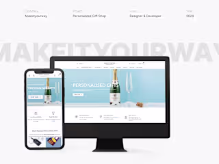 Makeityourway E-Commerce Store Case Study