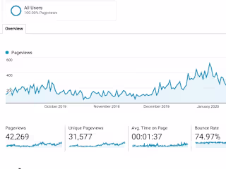 Explosive Website Traffic Growth: From 0 to 500+ Users Per Day