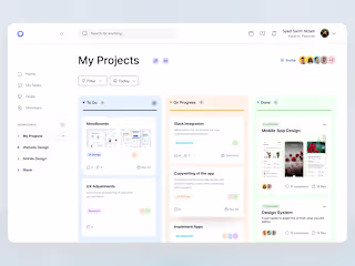 Project Management SaaS UI