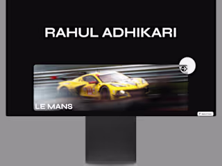 Modern personal portfolio