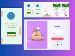 Fantastic Log in page and Sign Up page in Figma