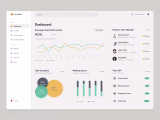 ⏱️ Empowering Productivity - Dashboard Task Management