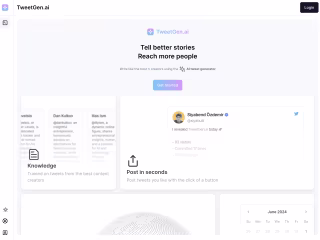 Tweetgen.ai - AI-Driven Tweet Crafting Tool
