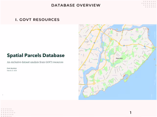 Spatial Parcels Database