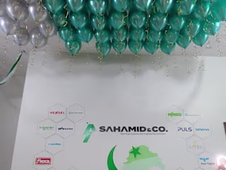 Logo wall branding design for event