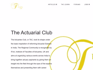 The Actuarial Club - SEO