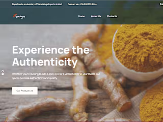 Biyex Foods: Deliciously Crafted with WordPress Elementor