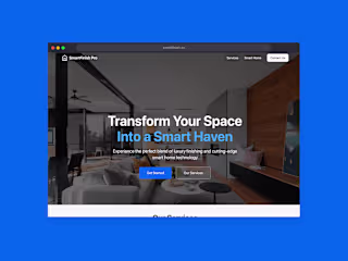 SmartFinish Pro – Landing Page