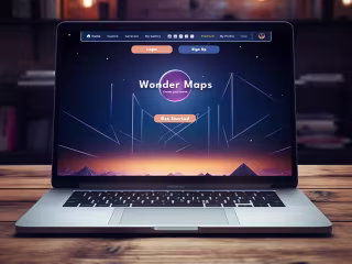 Website Concept - Wonder Maps :: UI/UX