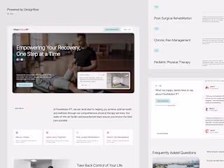 Physical Therapy Website