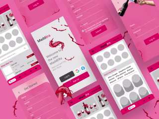 UI/UX Design for a project Maddera 