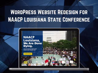 WordPress Website Redesign for NAACP Louisiana State Conference