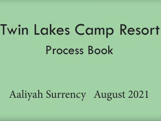 Twin Lakes Camp Resort Webpage Redesign