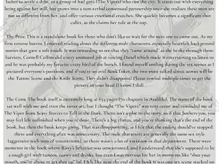 Den of Vipers Book Review