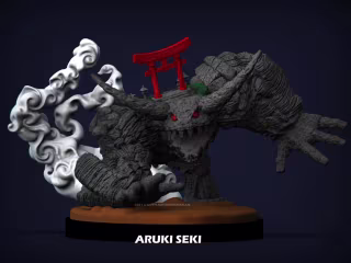 Proof of concept 3D Print Miniature Creature : Aruki Seki