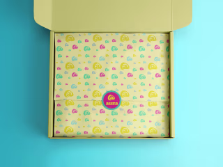 Logo design for Aura- A Kid clothing brand. 