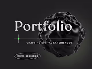 Portfolio | Application Design | Website Design | UI/UX