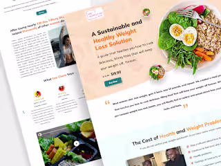 Healthy Diet Plan | UX UI Designer