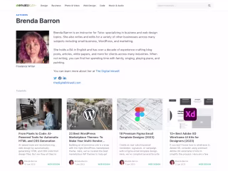 Contributor to Web Design Tuts+ 