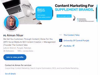 My personal brand on LinkedIn has currently over 3000 followers
