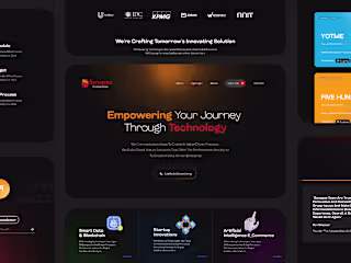 IT Company Website Design :: Behance