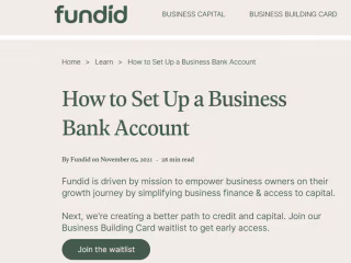 Fundid B2B Fintech Startup Resources 