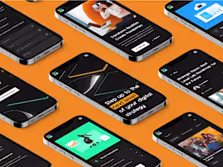Next Level Lab - UX/UI design for IT company 