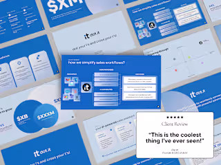 AI Sales Startup Pitch Deck