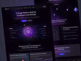 Nucleus - website design