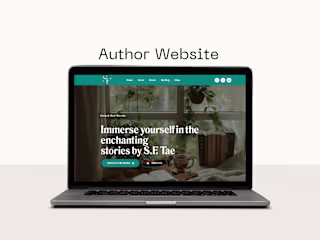 Author Website Design