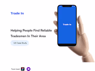 Trade-In (UX case study) 
