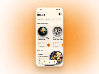 Cooking app light mode