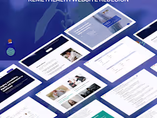 Kemet health website redesign
