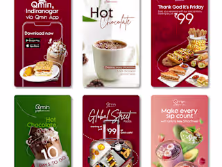 Instagram Posts For Tata's Qmin Cafe :: Behance