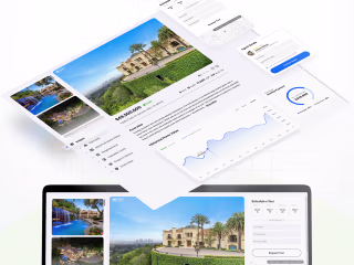 Real Estate Platform App Product Design Concept