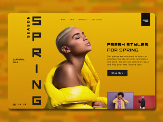 Clothing Website Design | Sartorial Soul