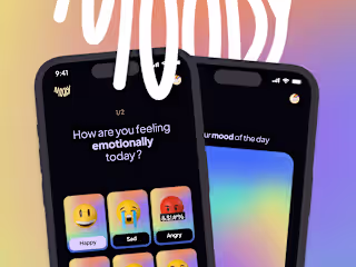 Moody | Express emotions visually (React Native App)