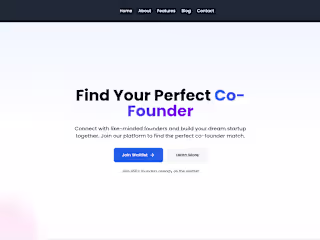 SaaSFoundr Landing Page